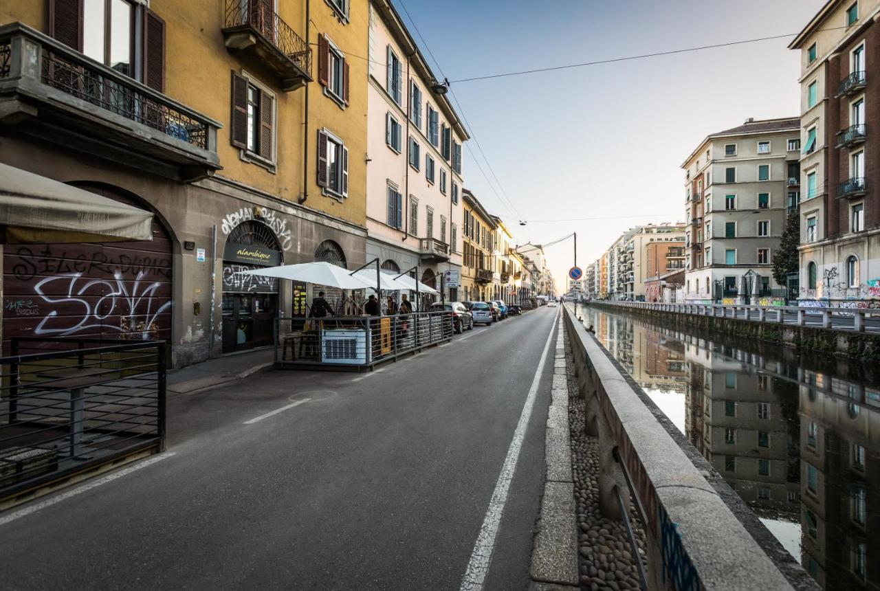Ferienwohnung Getthekey Record House Navigli Mailand Exterior foto